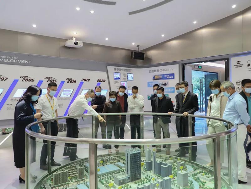 南海区政协领导一行莅临华昌集团考察交流